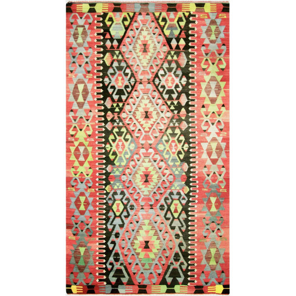 Nalbandian OneofaKind 5'11" X 11'2" 1960s Area Rug in Black/Red